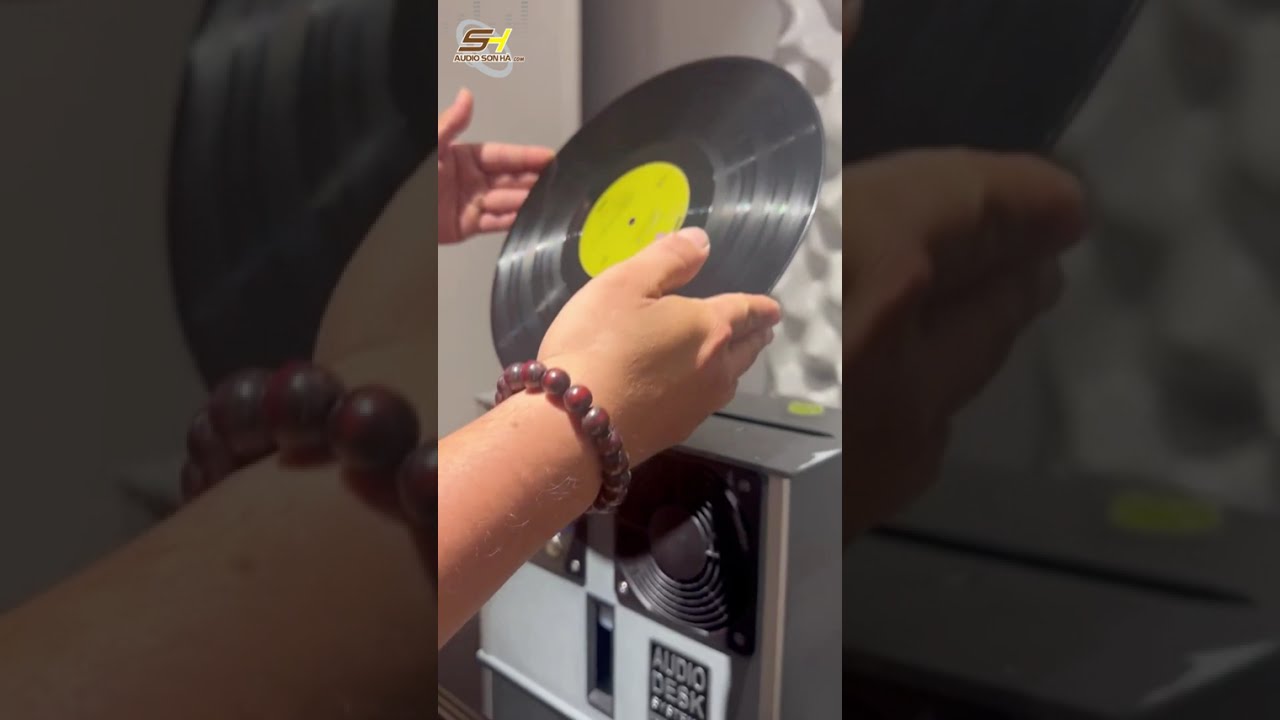 Cách sử dụng Máy rửa đĩa than Audio Desk Systeme Vinyl Cleaner Premium
