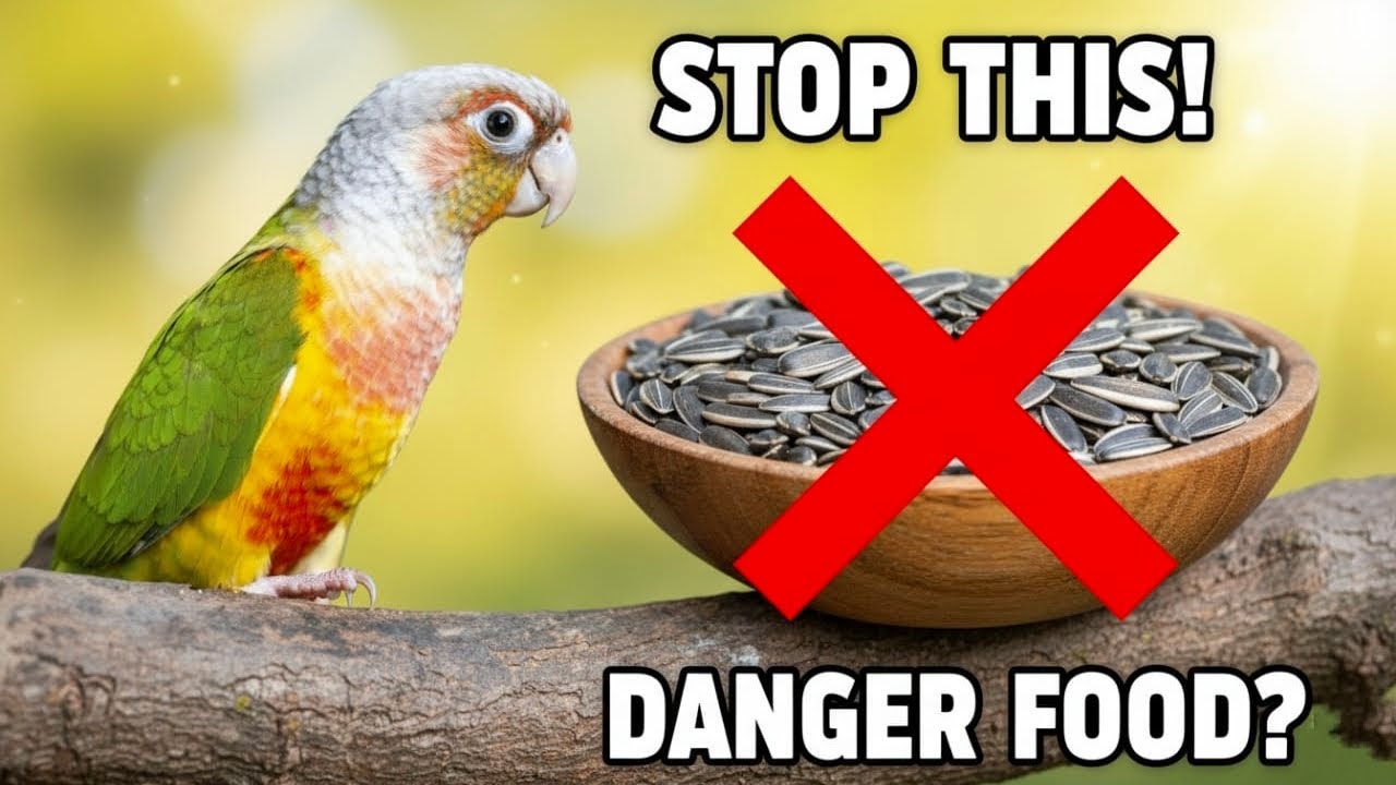 Why Conures Shouldn&rsquo;t Eat Only Sunflower Seeds! 🚫