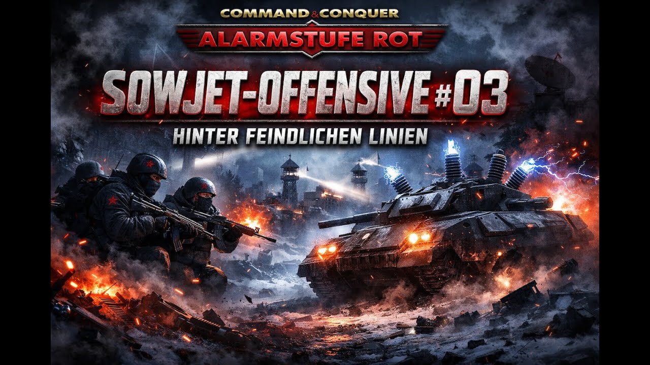 Command & Conquer Alarmstufe Rot Remastered – Sowjets #03 | 4K Deutsch Gameplay