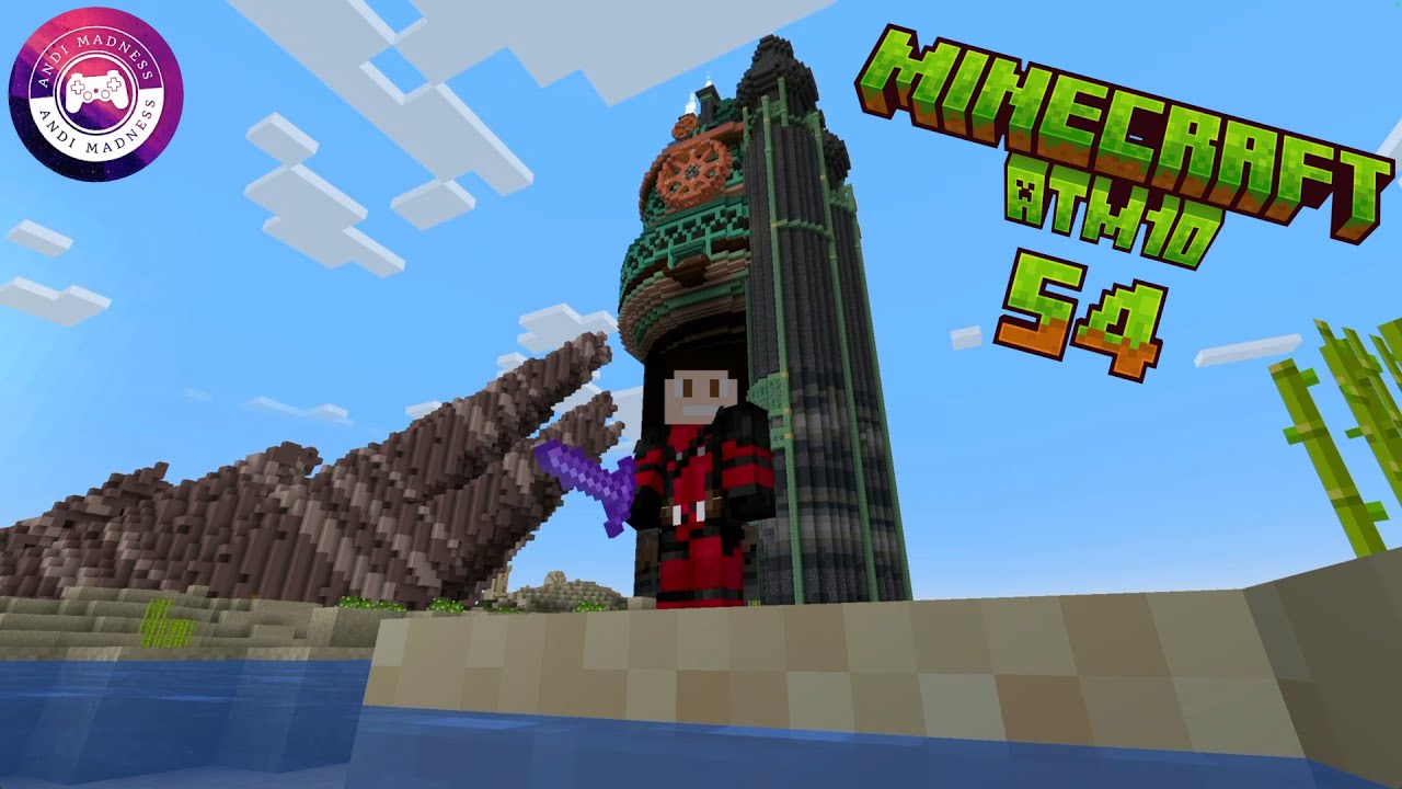 Auf der Jagd nach Enderperlen ⛏️ : Minecraft ATM10 #54