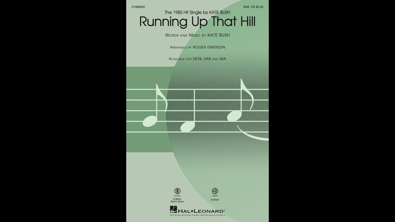 Running Up That Hill (SAB Choir) - Arranged by Roger Emerson