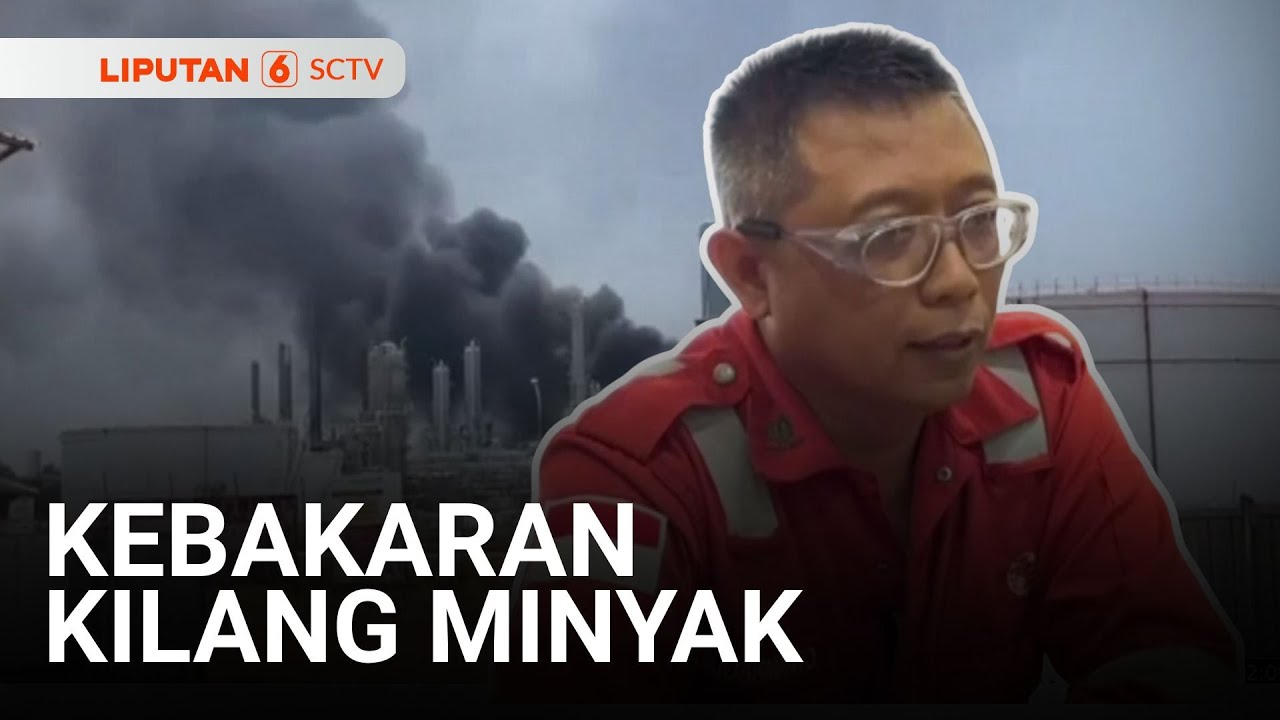 Detik-Detik Kilang Minyak di Tuban Terbakar Hebat, Warga Panik! | Liputan 6