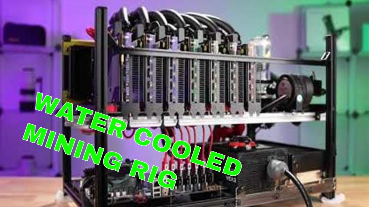 Ethereum Water Cooled Mining Rig