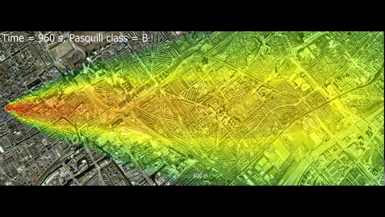 CBRN Response Simulator - Dispersion Model