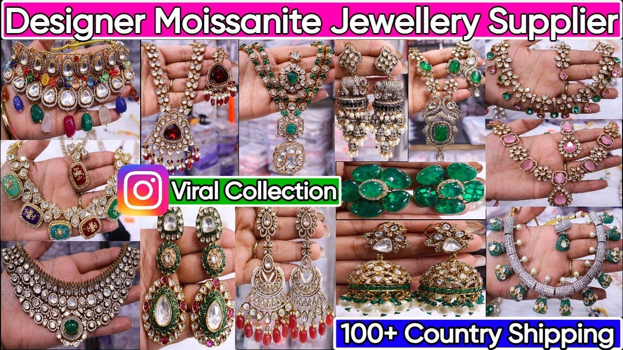 Trending Exclusive Bridal Moissanite & AD Jewellery Collection 2024 | Most Premium Jewellery Designs