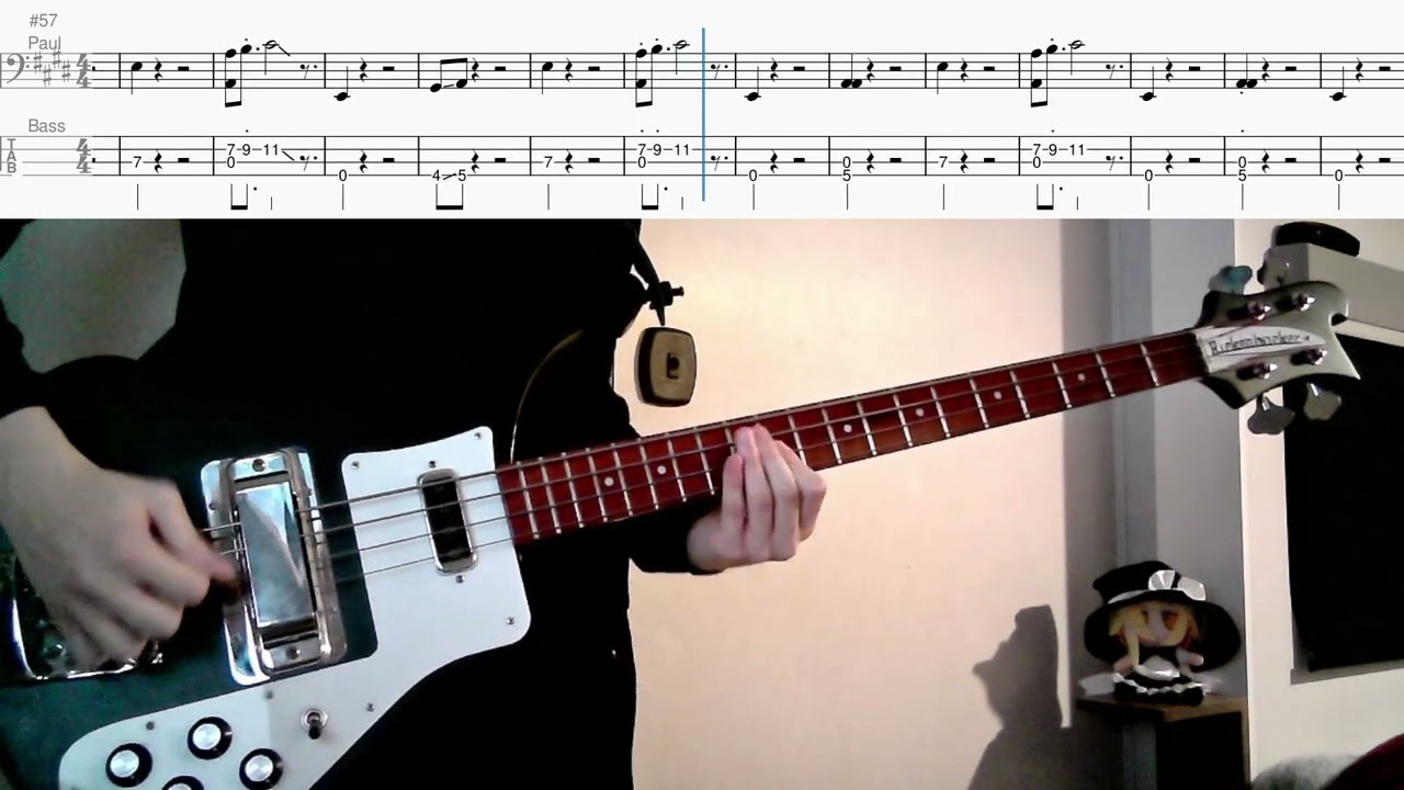 Paul McCartney & Wings - Goodnight Tonight (Live) Bass Cover and Tabs