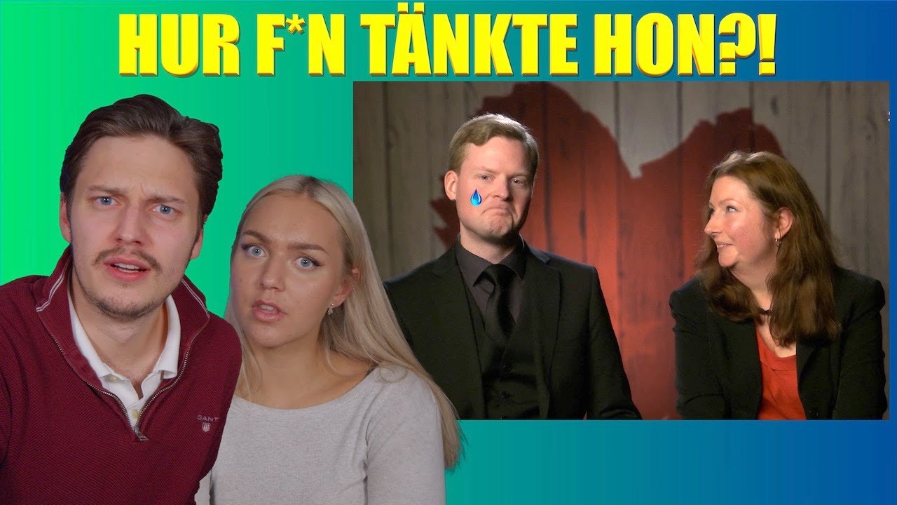 REAGERAR PÅ FÖRSTA DEJTEN | Hon gör bort sig rejält!