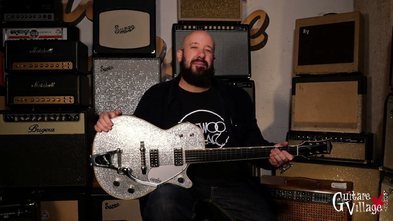 Gretsch Silver Jet '59 Bigsby - Guitare Village