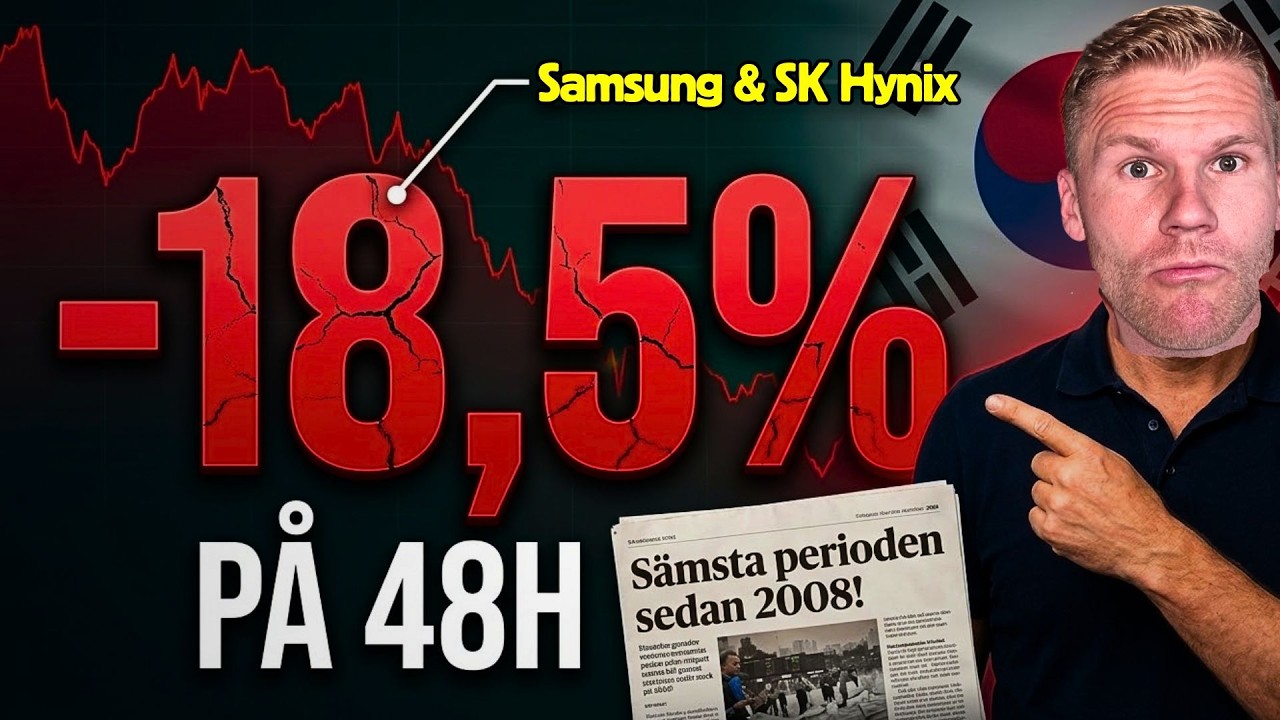 Sämsta dagarna sedan 2008 – Min plan för kraschen (och portföljen) - Marknadsuppdatering