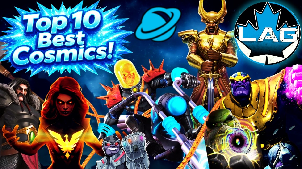 ОКОНЧАТЕЛЬНЫЙ ТОП-10 ЛУЧШИХ космических чемпионов в MCOC&hellip; (по мнению Lagacy!)