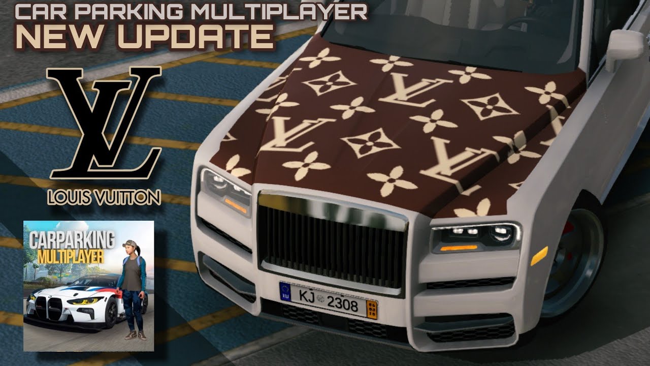 New Rolls Royce Cullinan Louis Vuitton Hood Wrap Tutorial in Car Parking Multiplayer New Update
