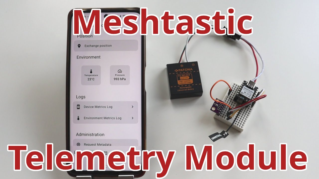Пользовательская прошивка Meshtastic: добавление телеметрии по I2C и датчику BMP280 на XIAO nRF52...