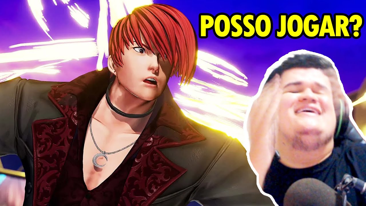 NÃO CONSEGUI JOGAR… SÓ APANHAR! NUNCA LEVEI UMA SURRA DESSA NO KOF XV 😳💥