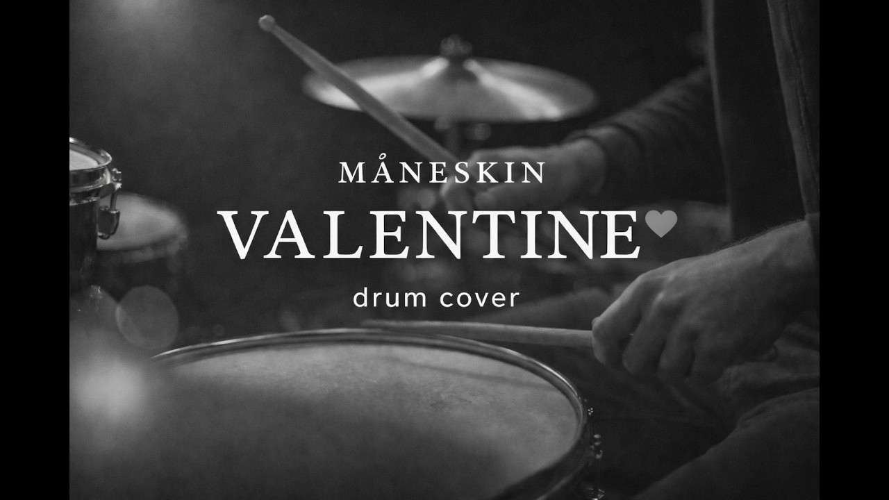 Måneskin – Valentine | Drum Cover