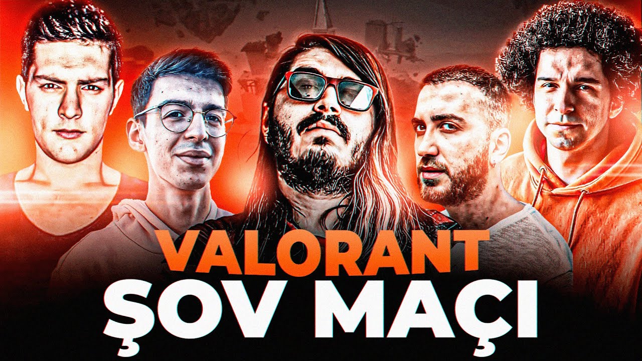 VALORANT ŞOV MAÇI! w/wtcN, LEGOO, russz, AsLanM4shadoW | Kendine Müzisyen