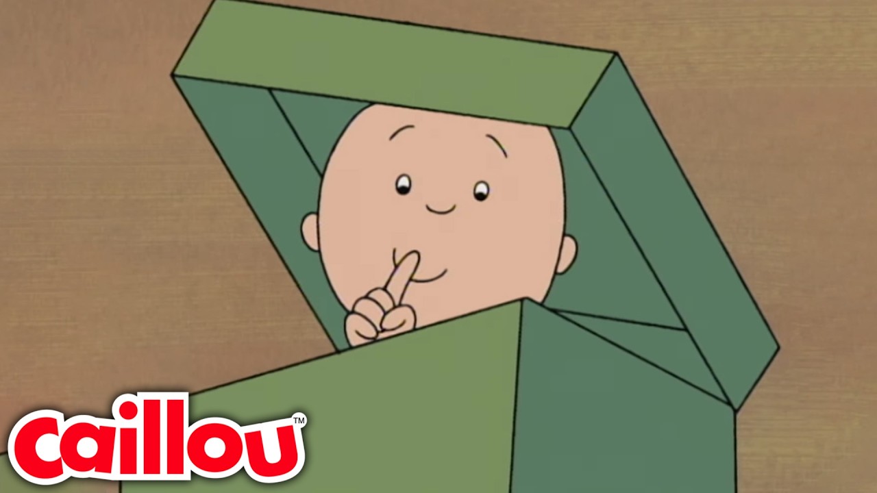 Caillou's Hiding Place | Caillou Compilations - WildBrain | Cartoons for kids