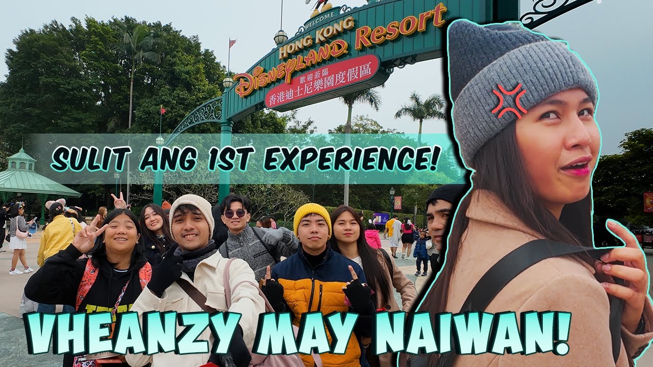 SULIT ANG 1ST EXPERIENCE SA DISNEYLAND! | VHEANZY MAY NAIWAN!