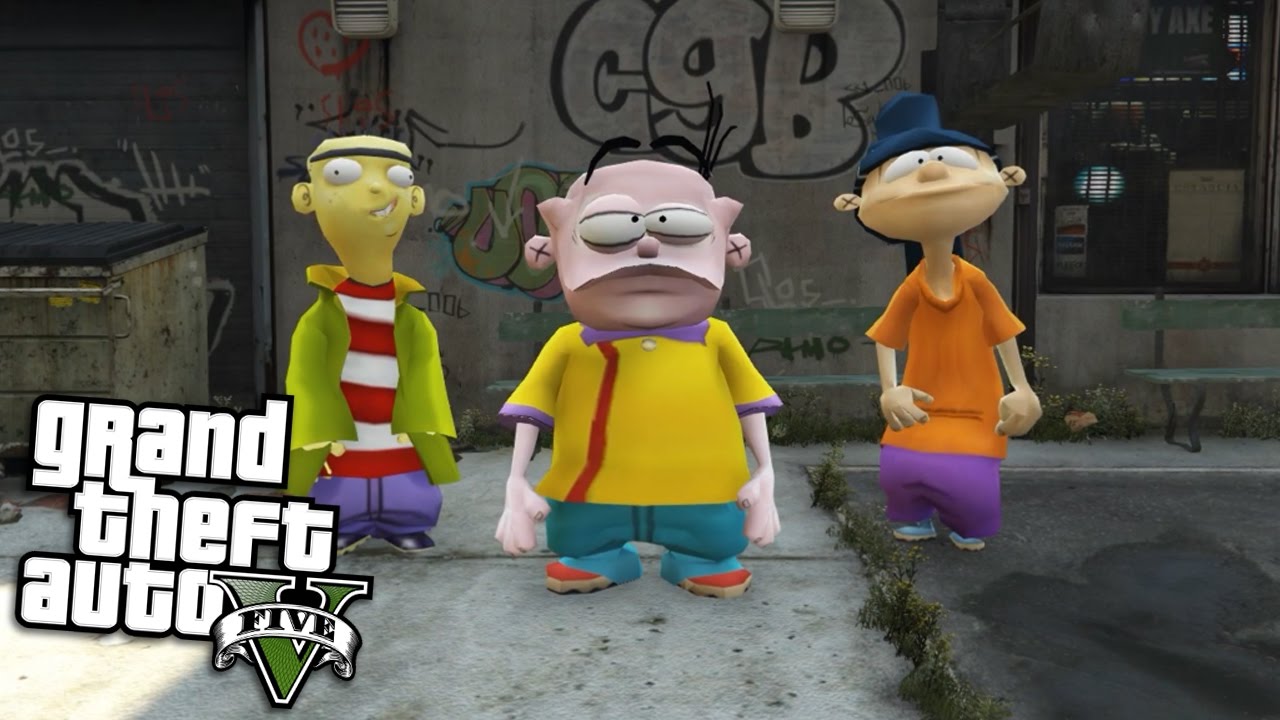 GTA 5 Mods - ED, EDD N EDDY MOD (GTA 5 Mods Gameplay)