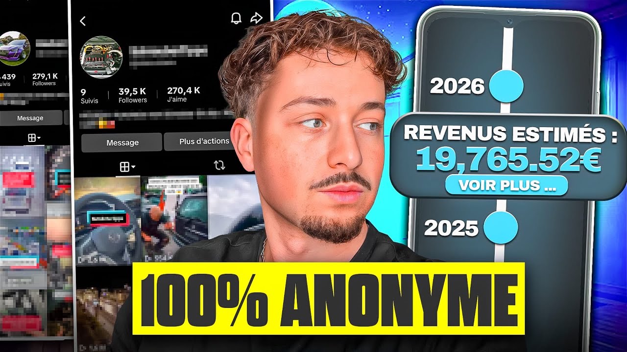 +20 000€ avec de simples vidéos TikTok (cas réel)