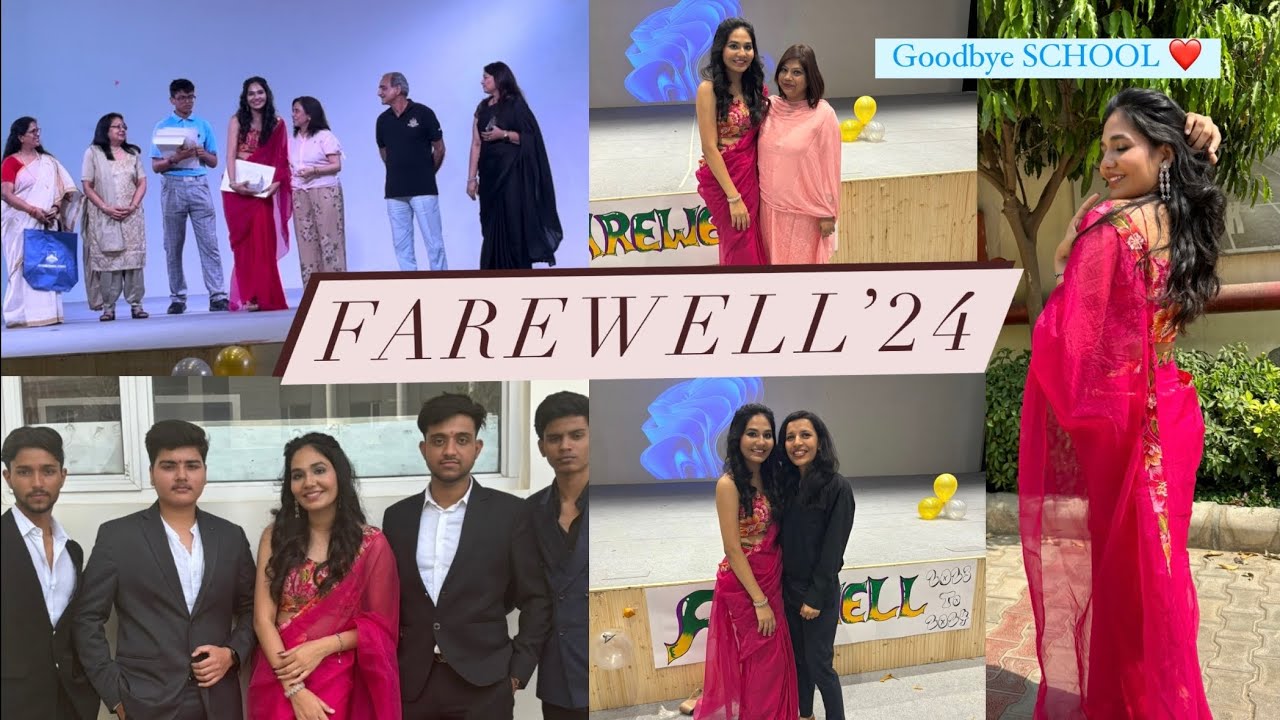 My class 12th Farewell vlog ( 2023-24)  goodbye school ❤️