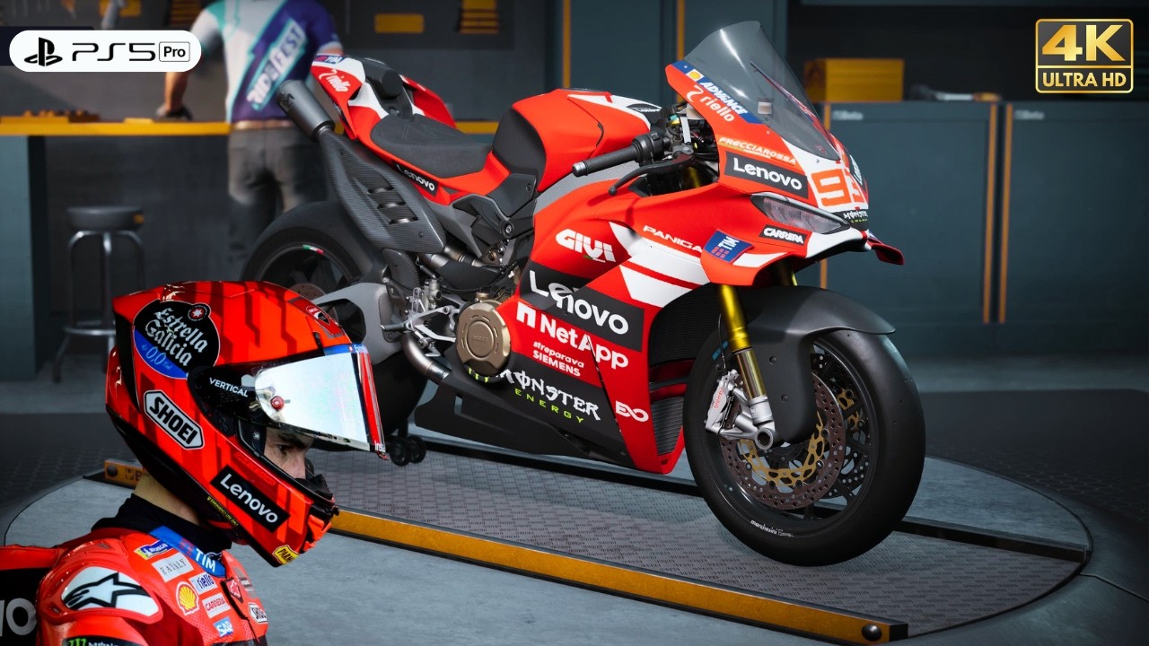 RIDE 6 | Customize Marc Marquez NEW Ducati V4S Panigale Gameplay [4K PS5 Pro]