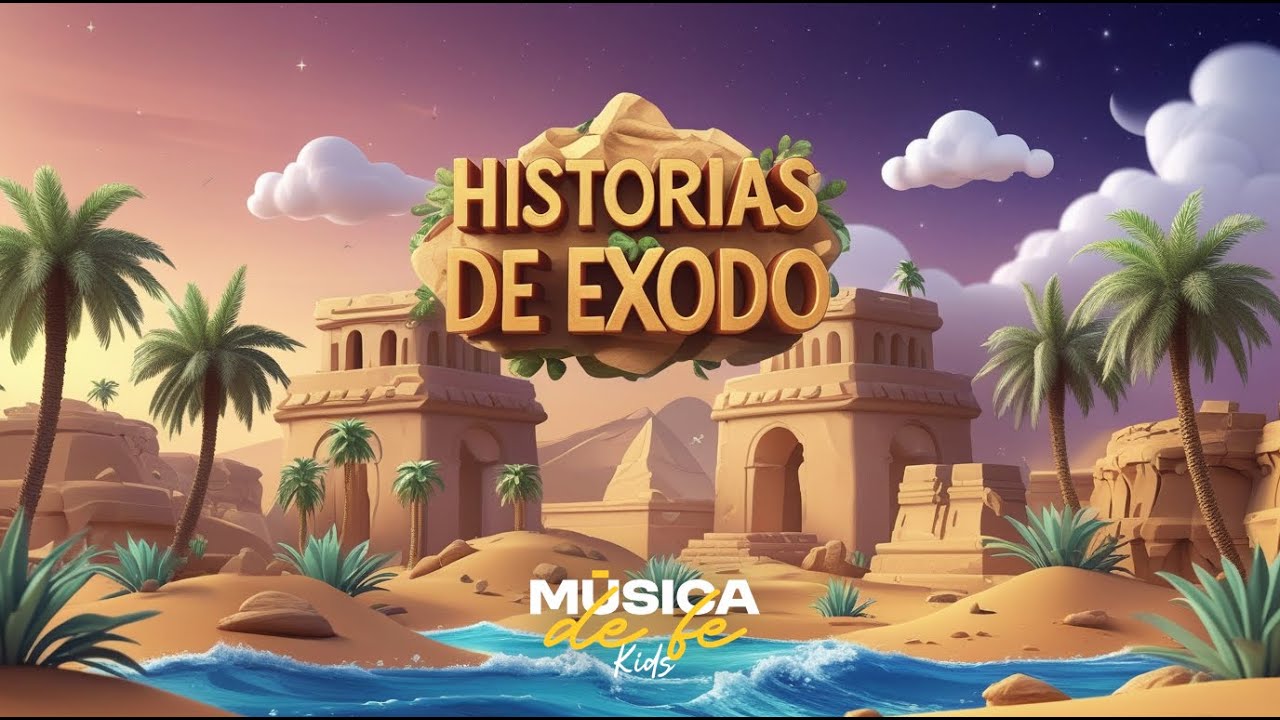 Historias de Éxodo | La biblia para niños | Aprende cantando | Música cristiana para niños