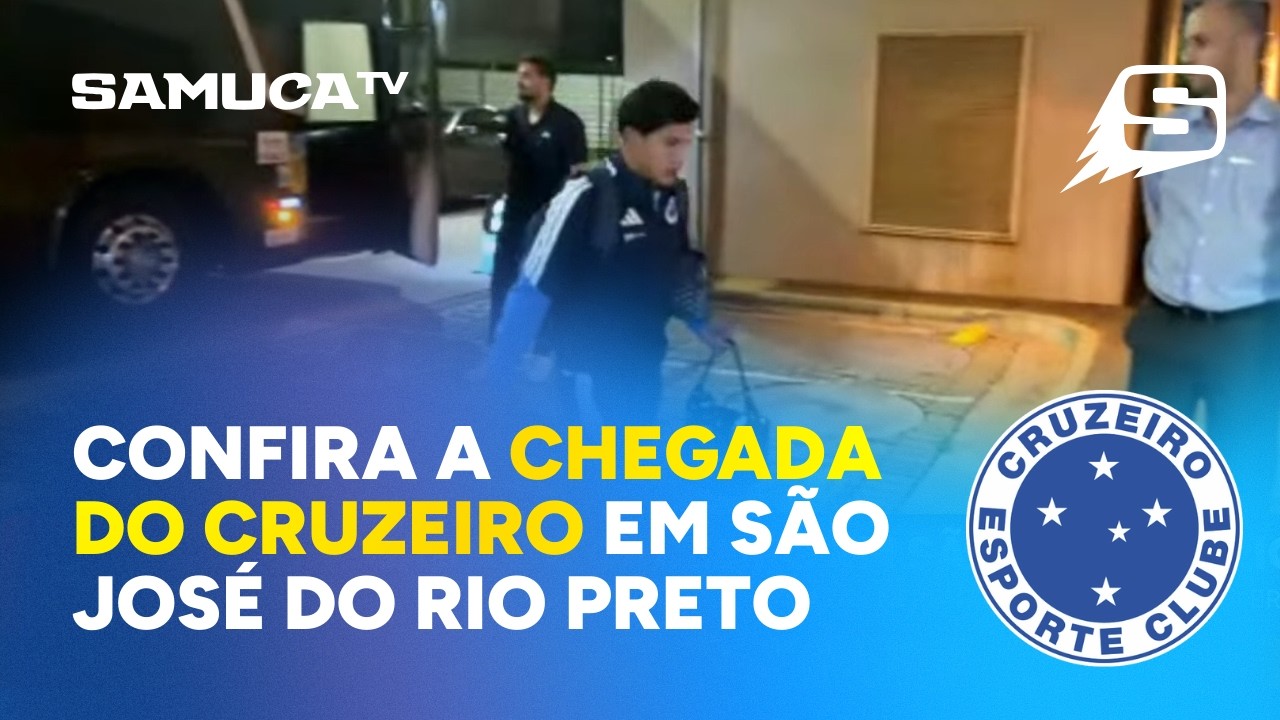 CRUZEIRO JÁ ESTÁ EM SÃO PAULO PARA ENFRENTAR O MIRASSOL PELO BRASILEIRÃO