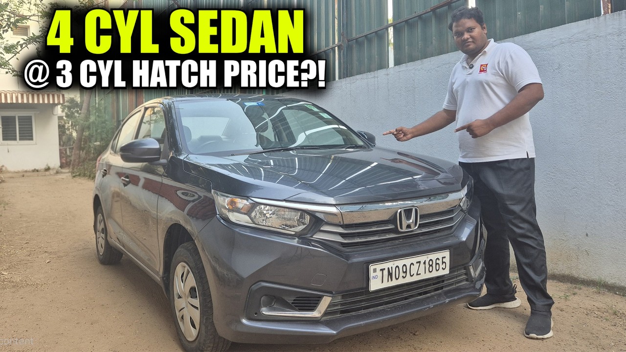 2022 Honda Amaze S MT Petrol for ₹5 Lakhs | 33,000 Kms | Single Owner | Best Deal Under 5L?
