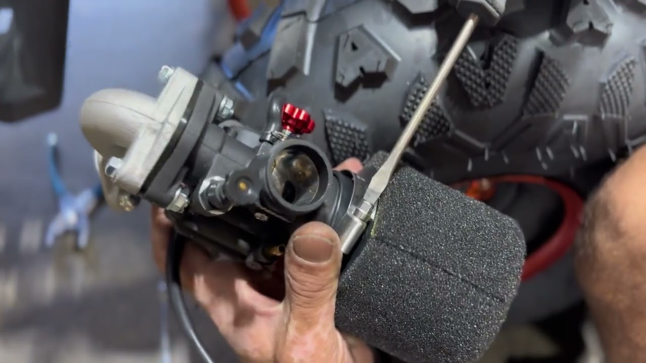 NIBBI Carb Install on Grizzly 125cc ATV 🔧💨