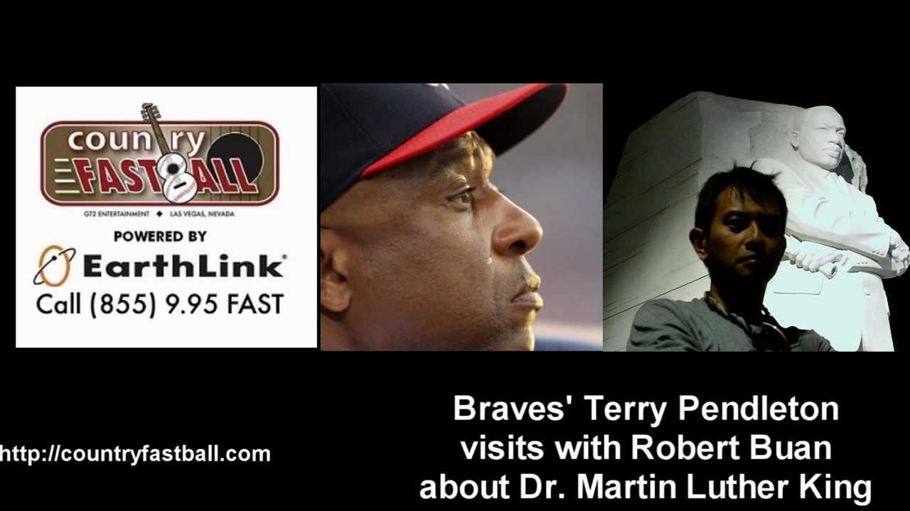 Braves Terry Pendleton Shares MLK Thoughts with Country Fastball