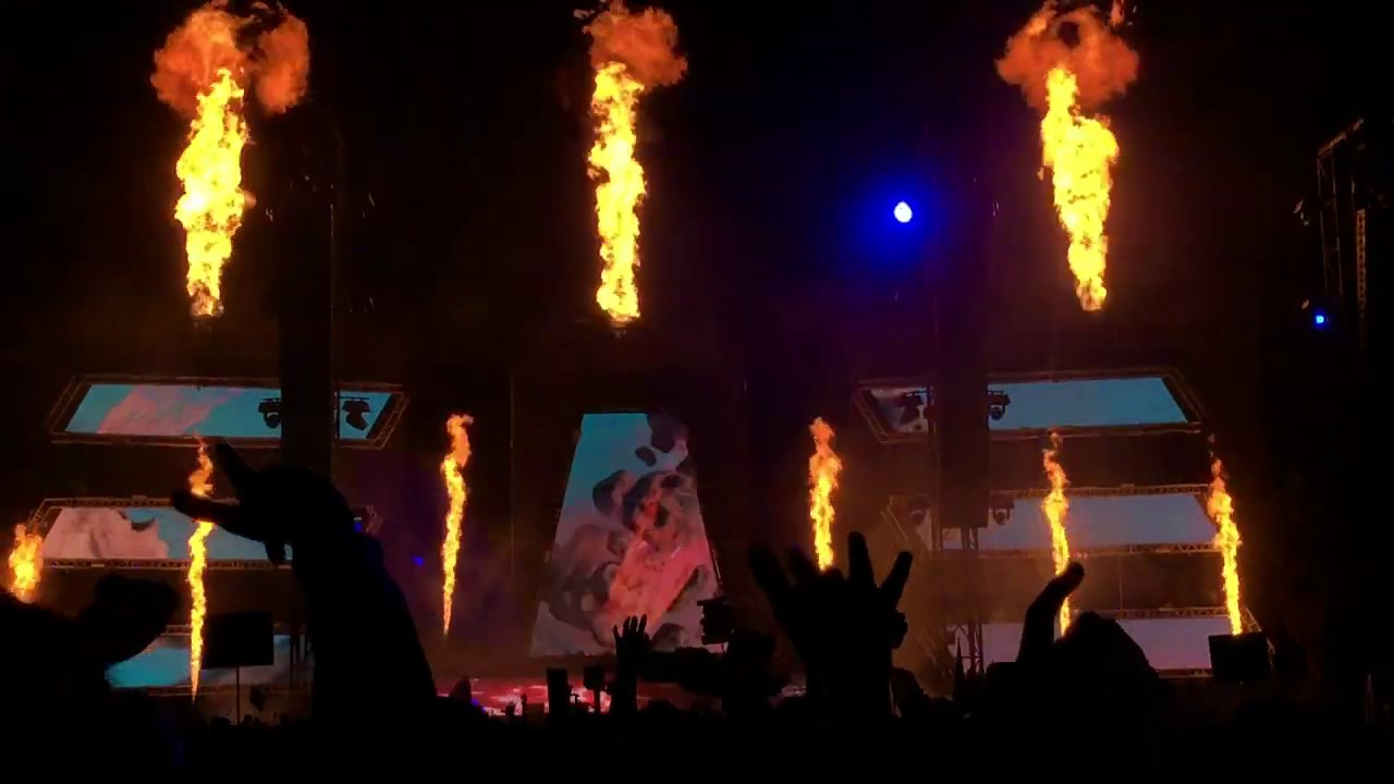 Excision - Drowning & Island Live at EDC Mexico 2019 (60 FPS)
