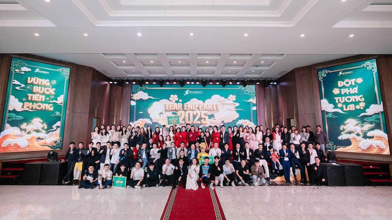 RECAP | SCONNECT YEAR END PARTY 2025: VỮNG BƯỚC TIÊN PHONG