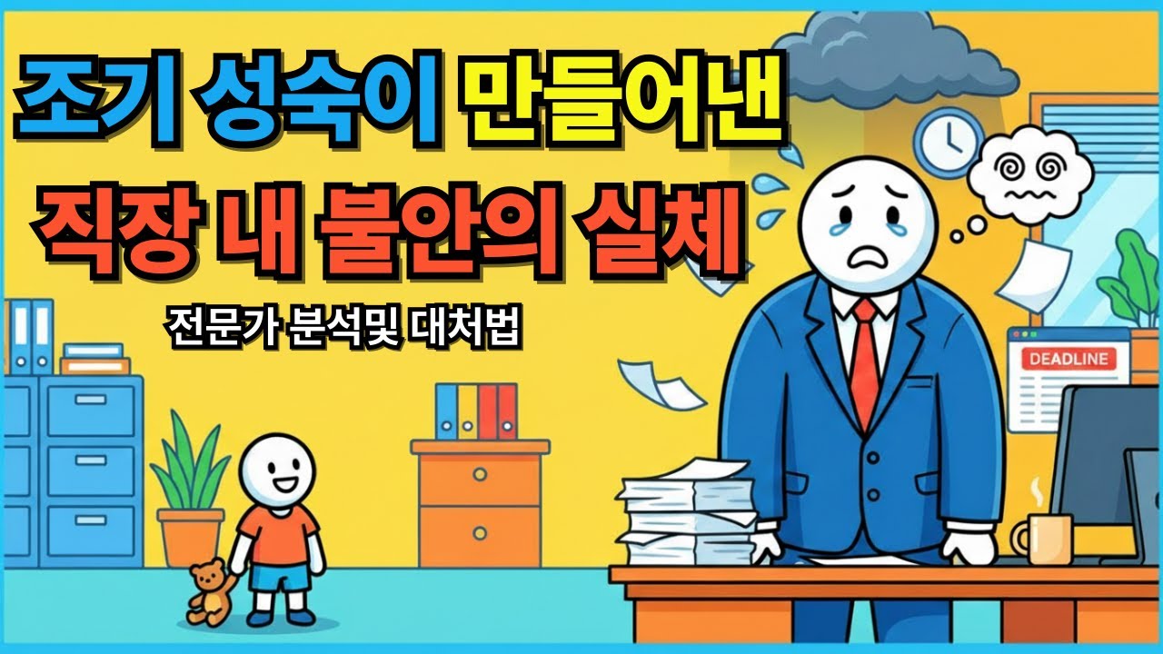 조기 성숙이 직장 내 스트레스와 불안에 미치는 영향