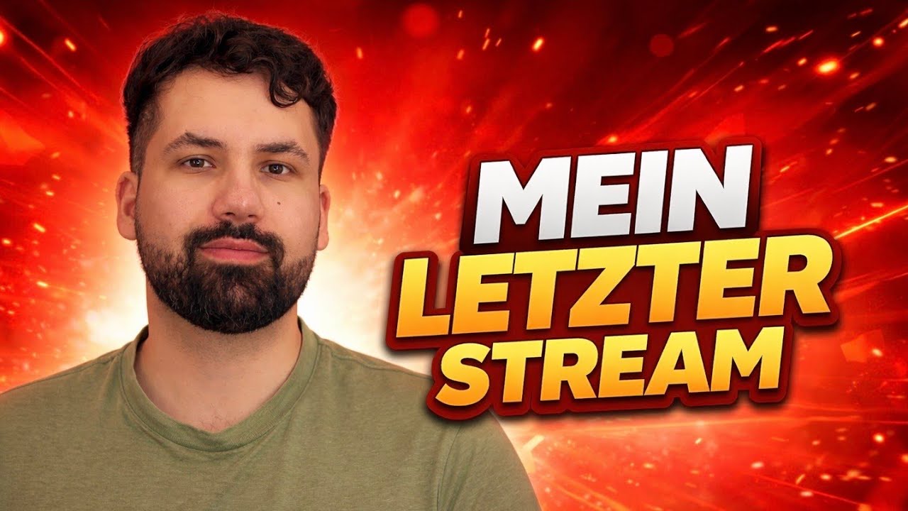 Der letzte Stream von RosenbergTCG ;(