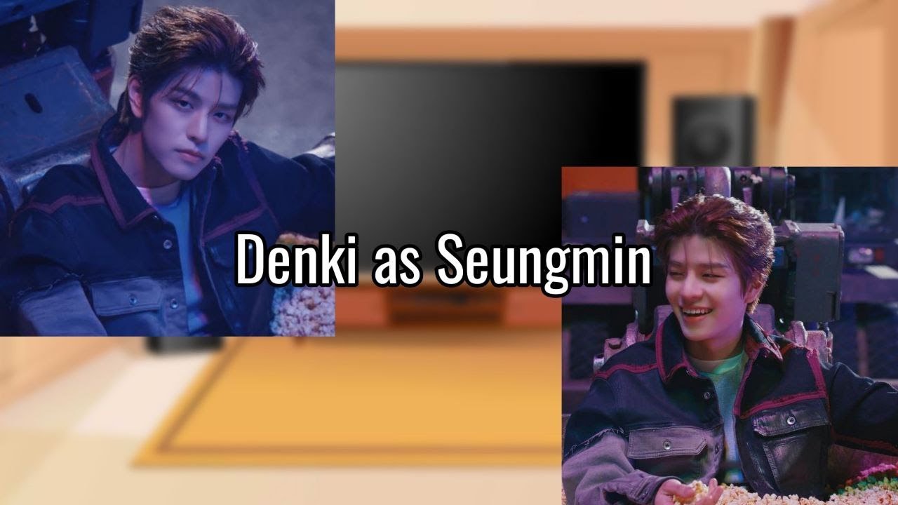 MHA react to Denki as Seungmin (AU DESCRIPTION)