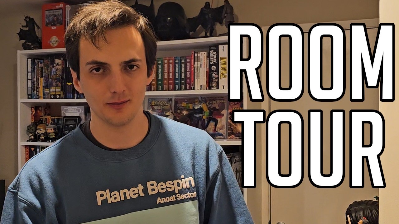 2026 Room Tour - Comic Books, Movies, PC Gaming Setup