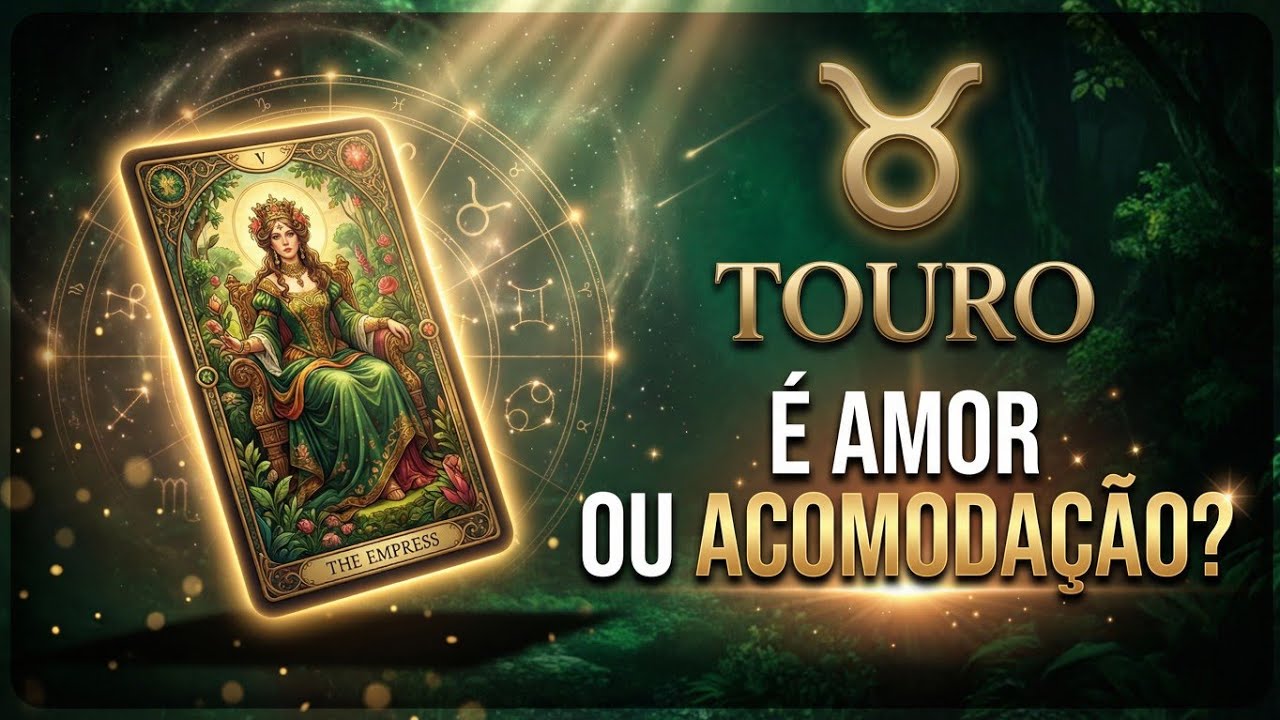 Touro: Essa Pessoa Te Ama Mesmo Ou Só Está Confortável? O Tarot Revela A Intenção Real ♉🔮