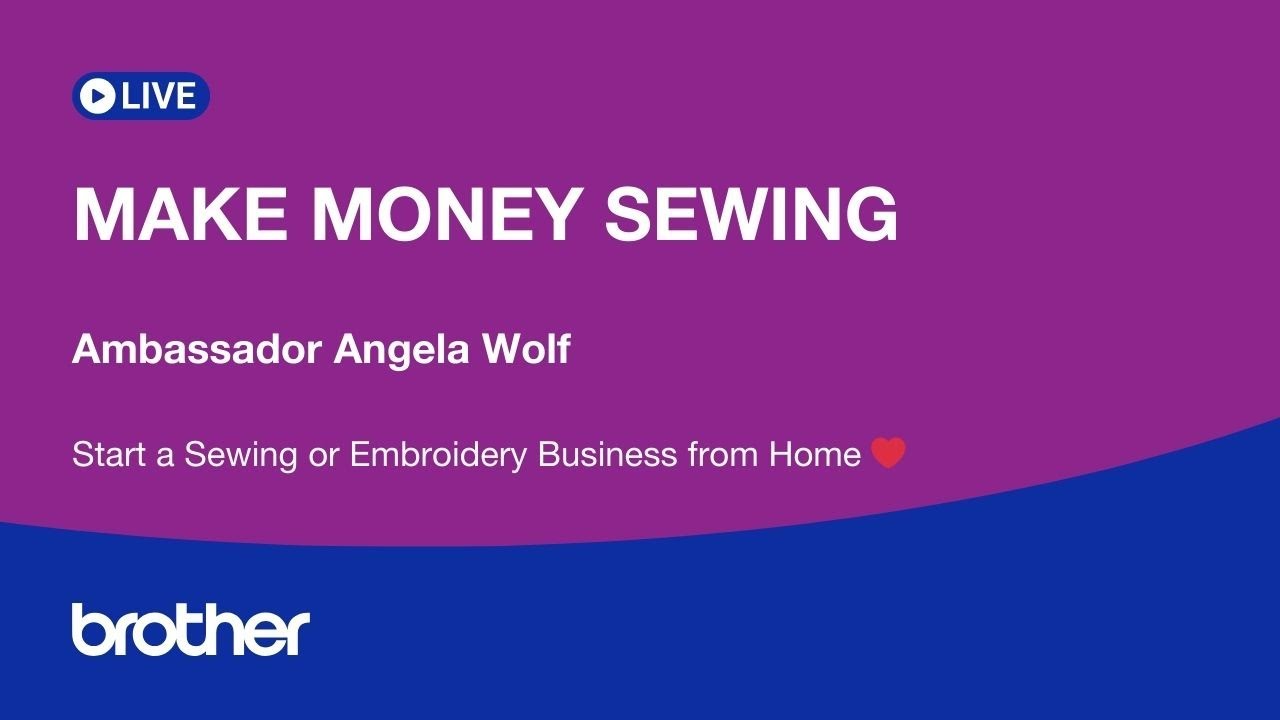 How to Make Money Sewing | Start an Embroidery Business | At Your Side Virtually! EP 569
