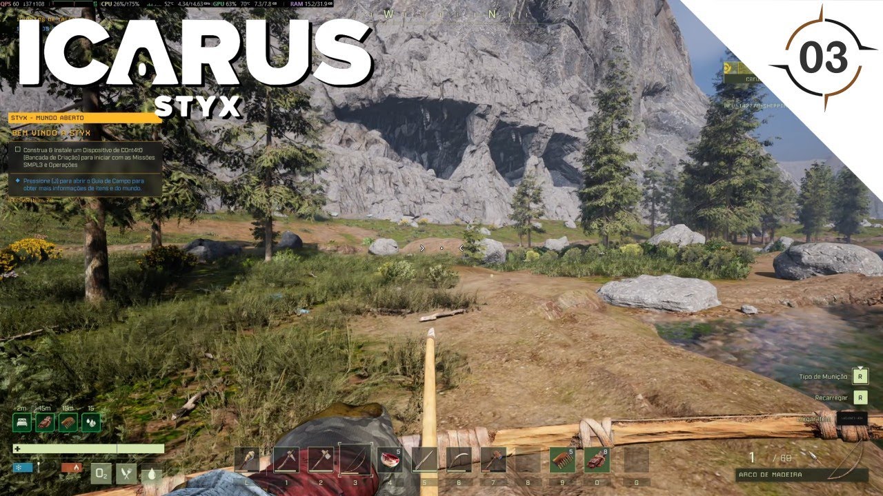 UMA FENDA NA MONTANHA🌲STYX | ICARUS GAMEPLAY PT-BR EP 03