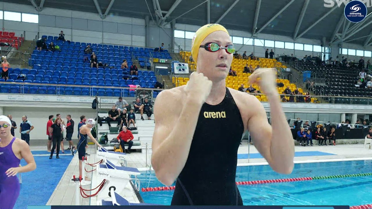 Back together on pool deck | 2021 NSW State Open