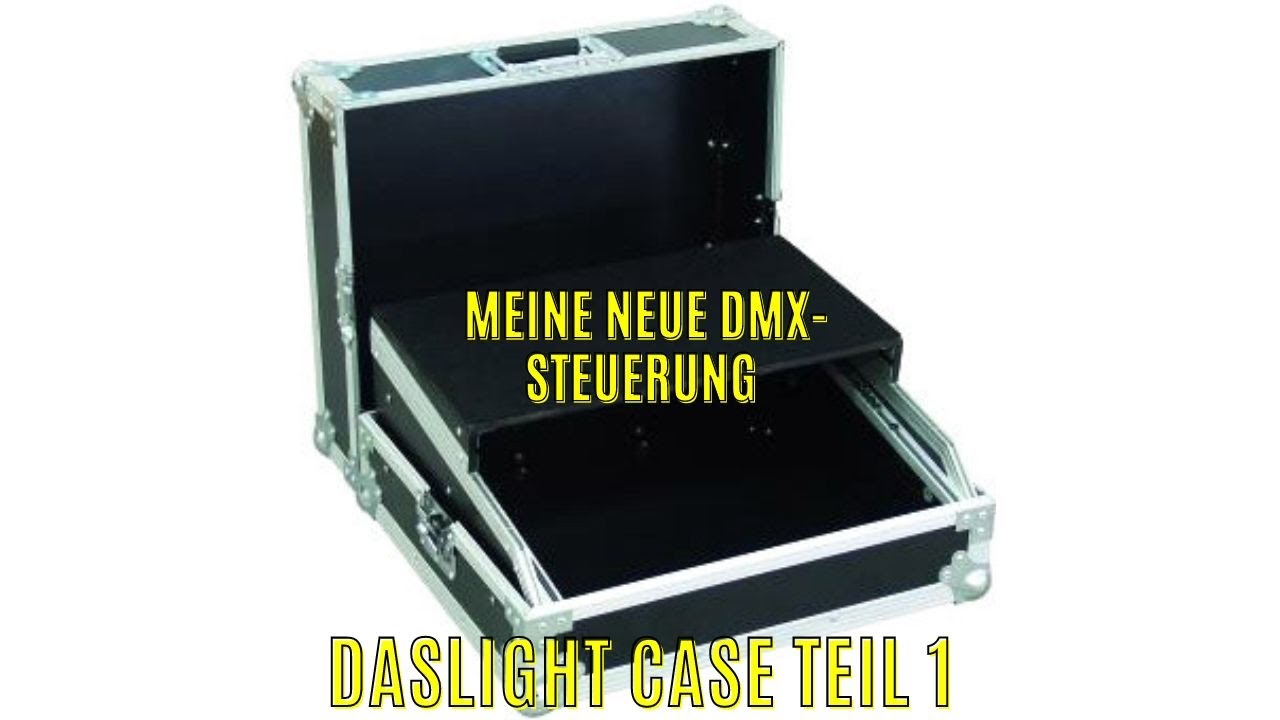 Daslight Case Umbau Teil 1 | Semi-Professionelle DMX Steuerung | Daslight5 , Akai APC Mini