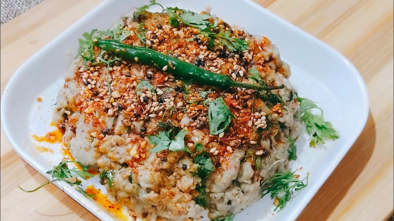 Bajra khichu /बाजरी खिचु / बाजरी पिठा पासुन बनवा healthy breakfast /kathiyawadi khichu