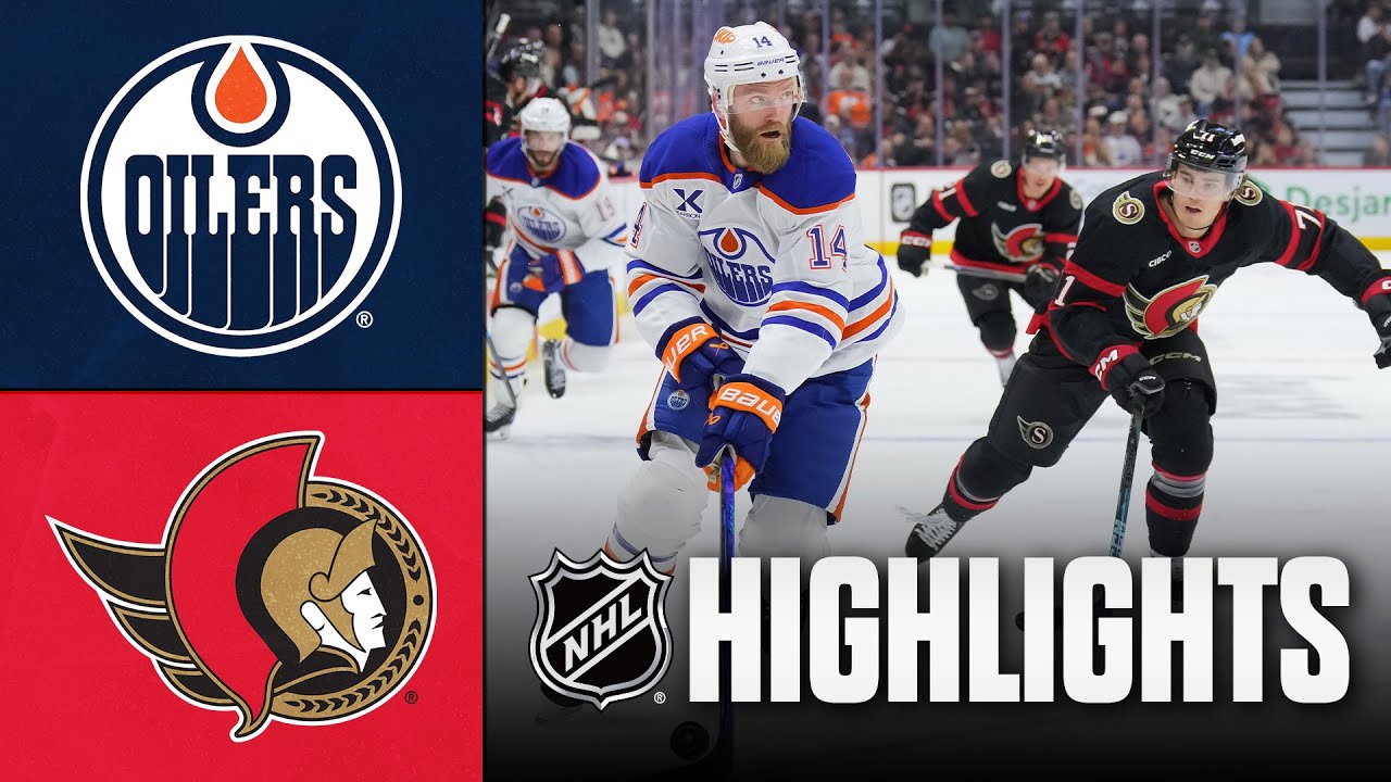 NHL Highlights | Oilers vs. Senators | October 21, 2025