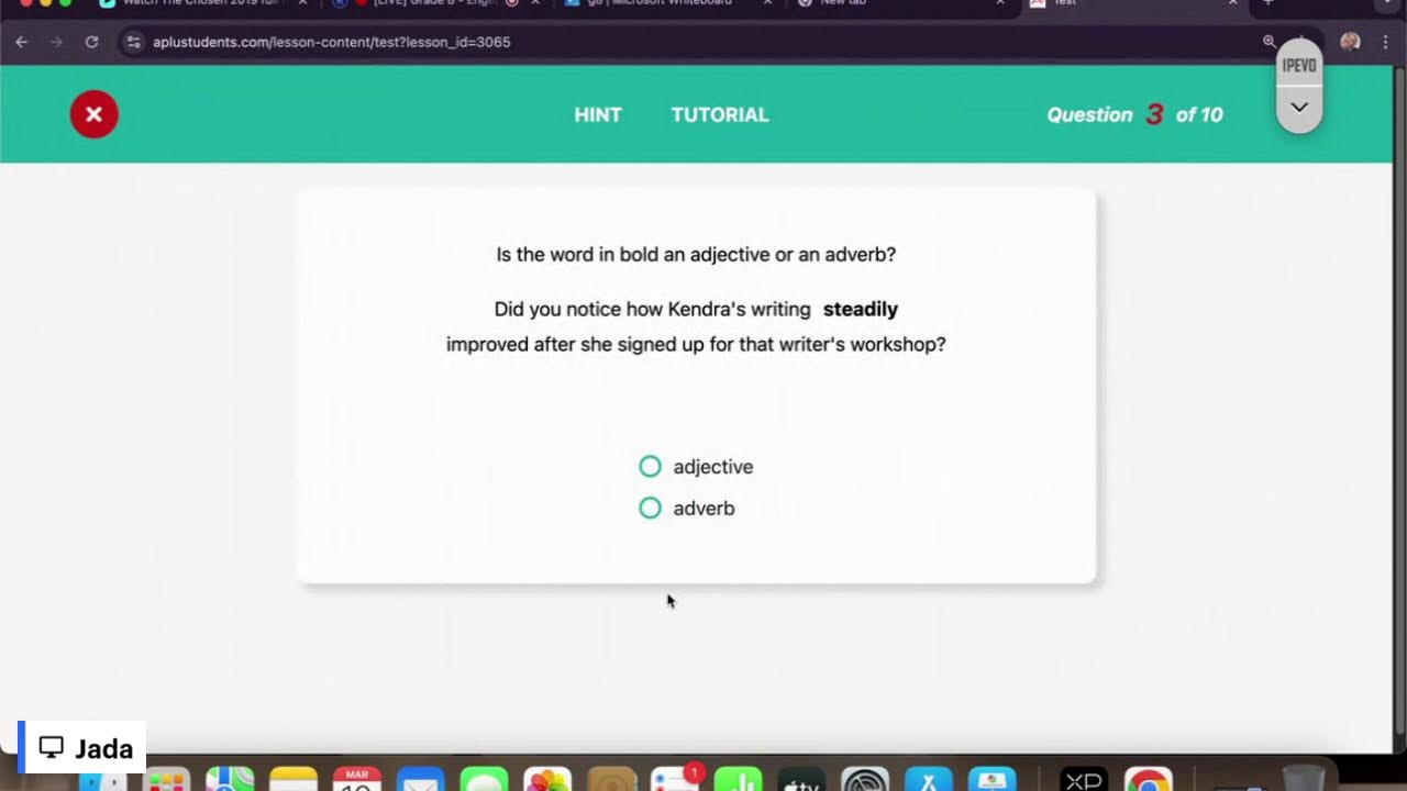 Grade 8 - English: Adjectives and adverbs