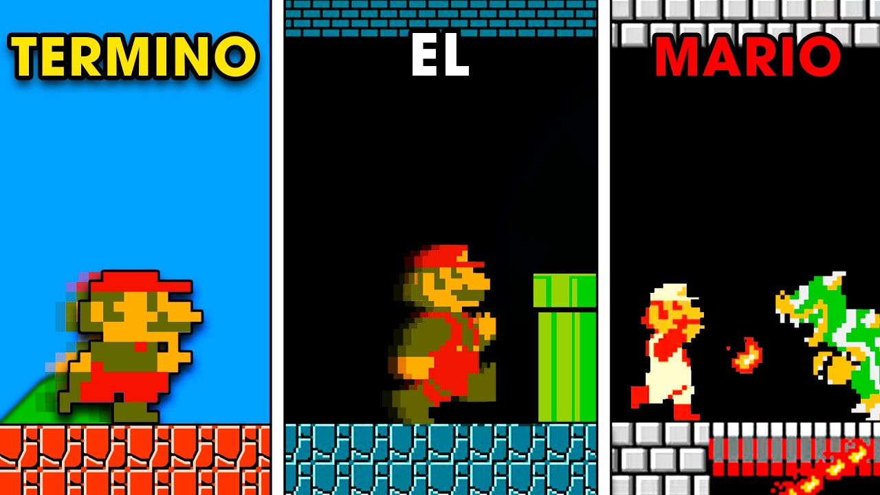 Qu&eacute; tan R&Aacute;PIDO puedo TERMINAR el SUPER MARIO BROS