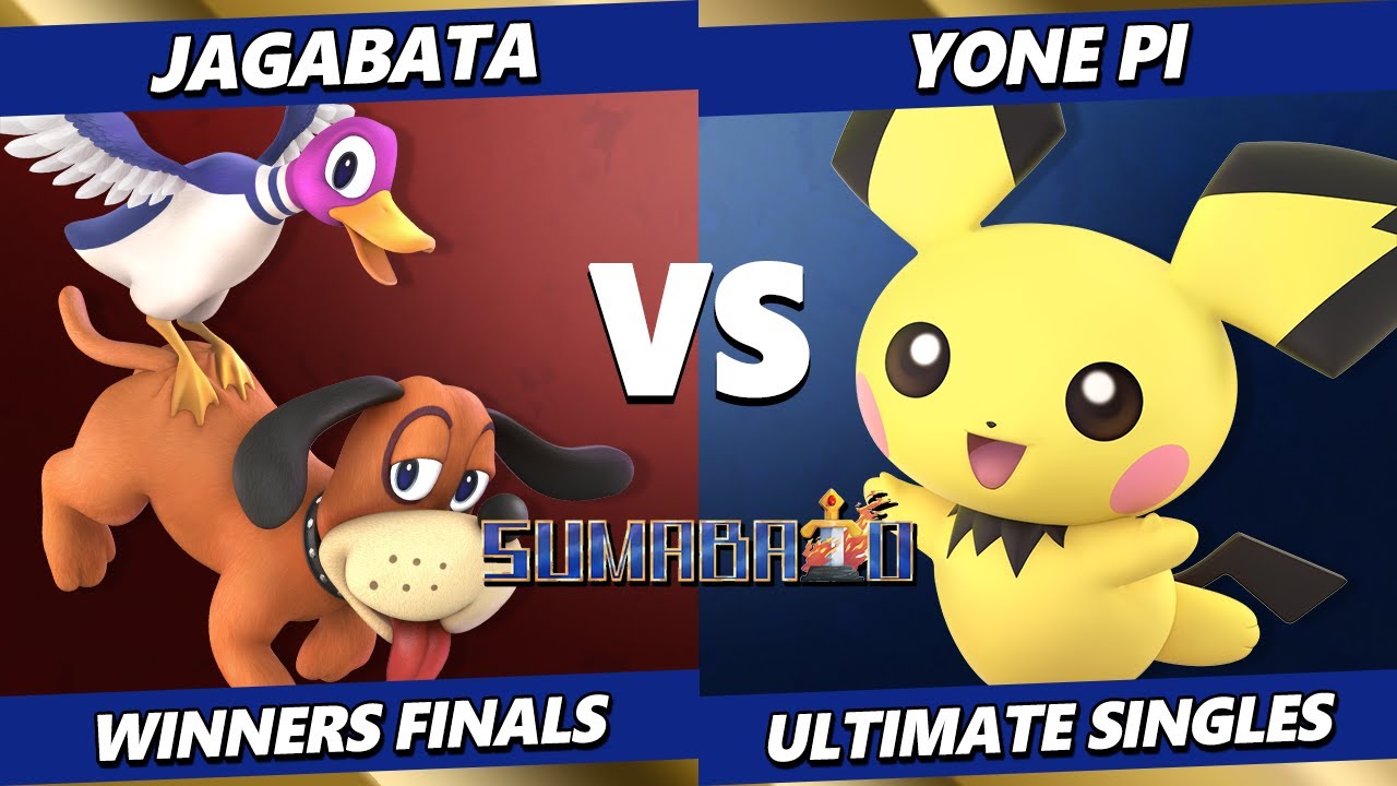 Sumabato 56 WINNERS FINALS - Jagabata- (Duck Hunt) Vs. Yone_pi (Pichu) Smash Ultimate - SSBU