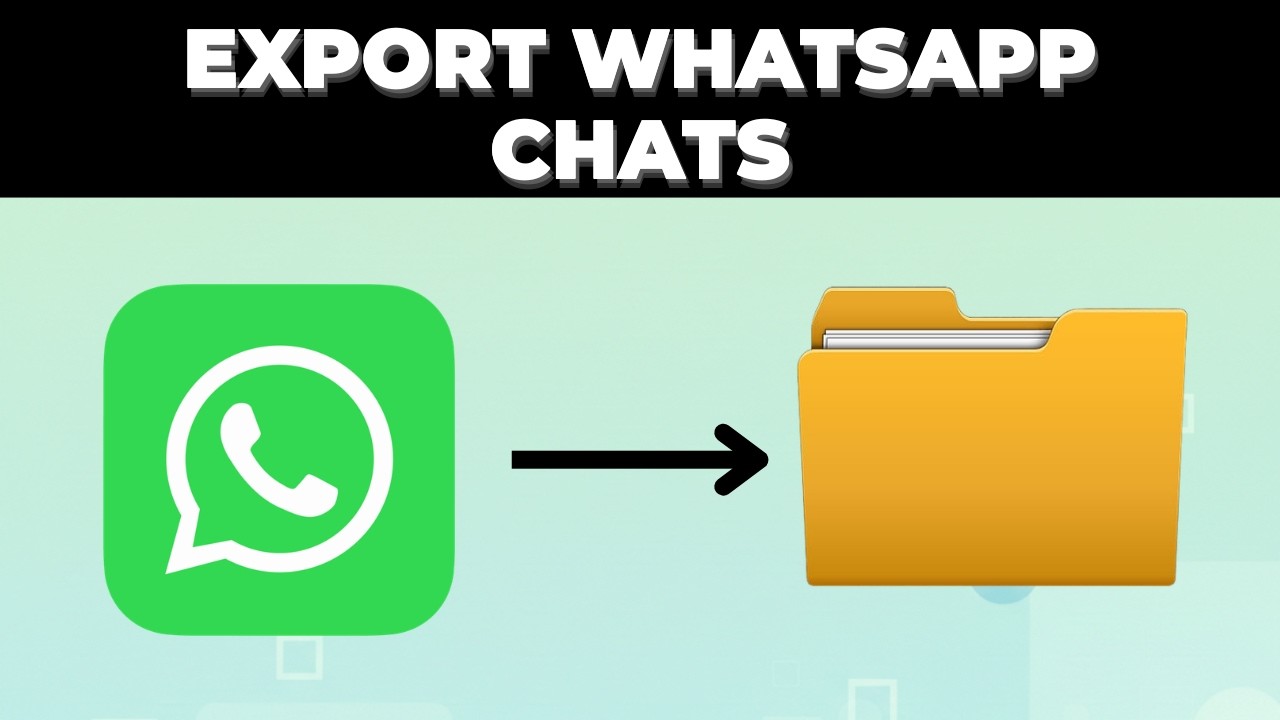 Как экспортировать чат WhatsApp в текстовый файл (.txt)