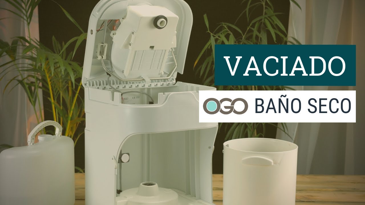 Ba&ntilde;o seco OGO - C&oacute;mo funciona el vaciado? 🗑 | Instrucciones inodoro seco | tomtur.es
