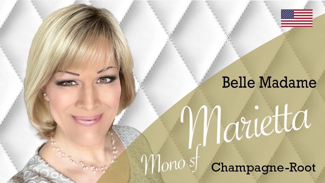 Belle Madame Marietta Mono sf in Champagne-Root (wig review)