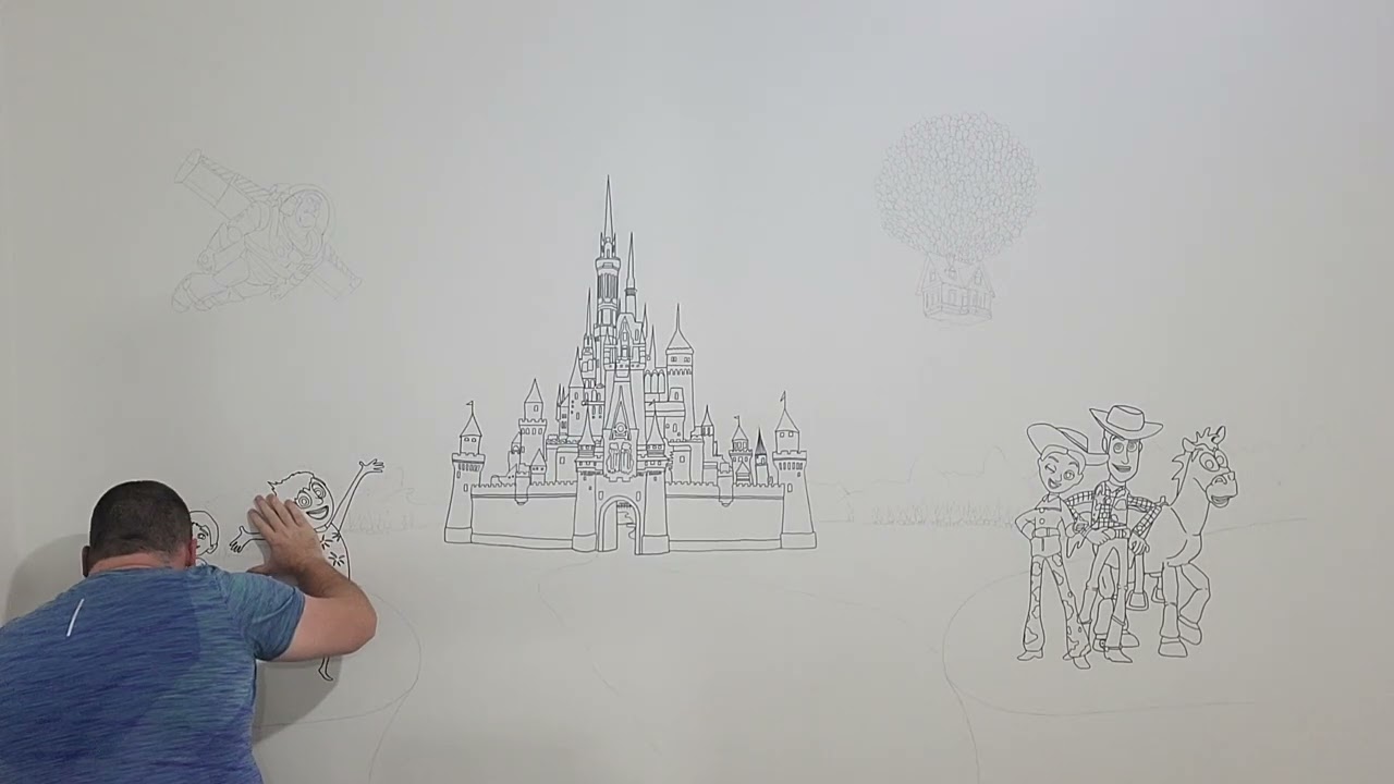 Disney Wall Mural